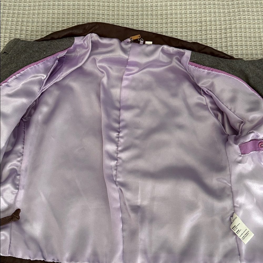 Doma Brown and Lavender Jacket - Picture 5 of 6
